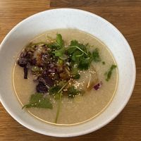 Congee  at Bao Bao in Portland