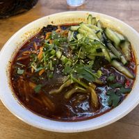 Suan La Fen - delicious, but extremely spicy!  at Bao Bao in Portland