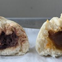 Red Bean Bao and Lotus Bao at Bao Bao in Portland