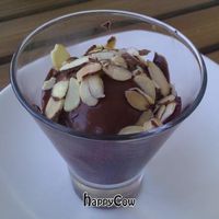 Chocolate budino, vegan at LYFE Kitchen in Culver City