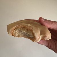 Passionfruit Lemon Cake Doughnut  at Toi's Caribbean Baking  in Livonia