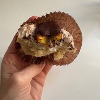 Sweet Plantain Cupcake  at Toi's Caribbean Baking  in Livonia