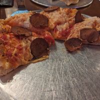 Vegan pizza - The Velma at Caliente Pizza & Drafthouse - Liberty Ave in Pittsburgh