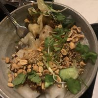 Peanut noodles  at NoodleBird in Chicago