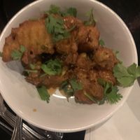 Corn fritters  at NoodleBird in Chicago