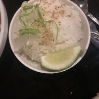 Coconut rice  at NoodleBird in Chicago