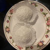 Peanut mochi  at NoodleBird in Chicago