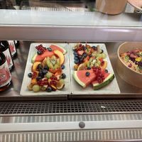 Fruit platter  at Lucette in Lausanne