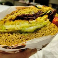 Why is danish food so dry and not good!! at Smagsløget in Copenhagen