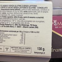 None of the tiramisu is vegan.  Only two are lactose-free, and those have chicken eggs.  at Pompi in Florence