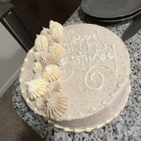 Beautiful lettering and professional decorating  at Eileen's Bakery & Cafe in Fredericksburg