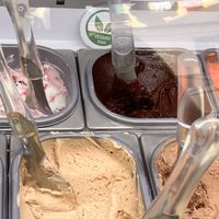 Amazing vegan chocolate   at Gelateria Yogurteria Crepes E Granite in Riomaggiore