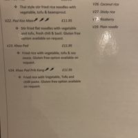   at Sabai Thai Kitchen  in Haslemere