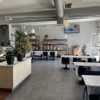 Dining  at Beteseb Ethio-Eritrean Restaurant in Anaheim