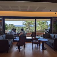 Inside of The Club Café at The Club Café in Caldes De Malavella