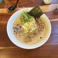 Miso ramen + kombu  at Kitchen Impossible Amsterdam in Amsterdam