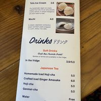 Dessert drinks  at Kitchen Impossible Amsterdam in Amsterdam