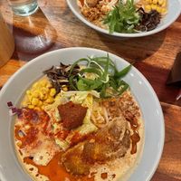 Spicy miso ramen  at Kitchen Impossible Amsterdam in Amsterdam