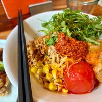 Spicy AMAZE-men with seitan app at Kitchen Impossible Amsterdam in Amsterdam