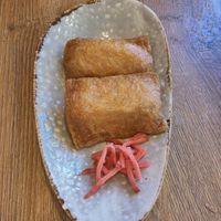 Traditional sushi inari at Kitchen Impossible Amsterdam in Amsterdam