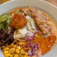 Miso ramen (spicy version) at Kitchen Impossible Amsterdam in Amsterdam