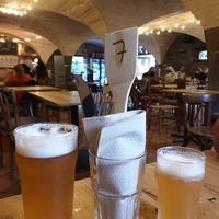 Beers at Dark Lab Brewpub in Saint-ours