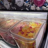  Some Of The Vegan Friendly Pick N Mix  at Scandinavian Kitchen in London