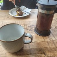 Cafetiere at Hatters Coffee House in Redruth