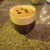 Pumpkin spice espresso martinii  at Greens Organic Cafe and Market in Sarnia