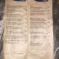 Menu   at Ma Xo  in Hanoi