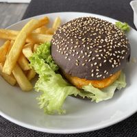 Crispy chicken burger   at Vegan Burger Brothers - Cloud Kitchen in Ede