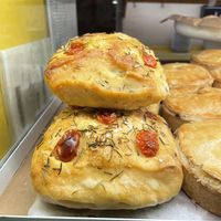 focaccia  at Santiago Padaria Artesanal  in Sao Paulo