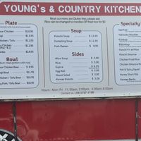   at Young's Country Kitchen in Corvallis