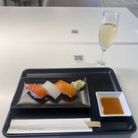 Sushi  at NRT - JAL First Class Lounge -T2 in Narita