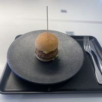 Burger  at NRT - JAL First Class Lounge -T2 in Narita
