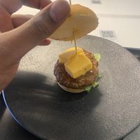 Burger  at NRT - JAL First Class Lounge -T2 in Narita