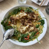 Tumeric & cauliflower curry  at Light Years in Newcastle