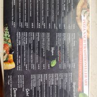New menu at Pizzaria Banderas in Bayerisch Eisenstein