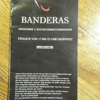 Menu_1 at Pizzaria Banderas in Bayerisch Eisenstein