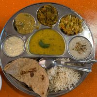 thali at Mira's Cafe in Fairfield
