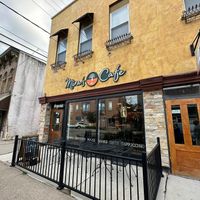 exterior at Mira's Cafe in Fairfield