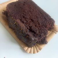 Chocolate cake (3€) at little green kitchen - Kunibertsviertel in Cologne