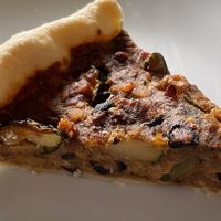 Gemüsequiche   at little green kitchen - Kunibertsviertel in Cologne