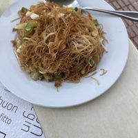 Veg rice noodles  at Restaurante Jiang Nan in Mallorca