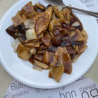 Mushrooms in black bean  at Restaurante Jiang Nan in Mallorca