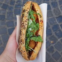 pane mehrkorn falafel 3,50€ at backWERK in Ratingen