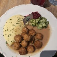 Classic Vegan meatballs   at Meatballs For The People in Stockholm