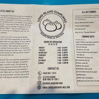   at Long Island Dumplings in New York City