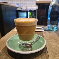 Oat latte at Favor and Grace in Laverton
