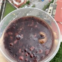 Black rice and red bean dessert. Perfectly balanced and not too sweet   at TianMiMi Dessert Shop - 甜蜜蜜糖水铺 in Penang